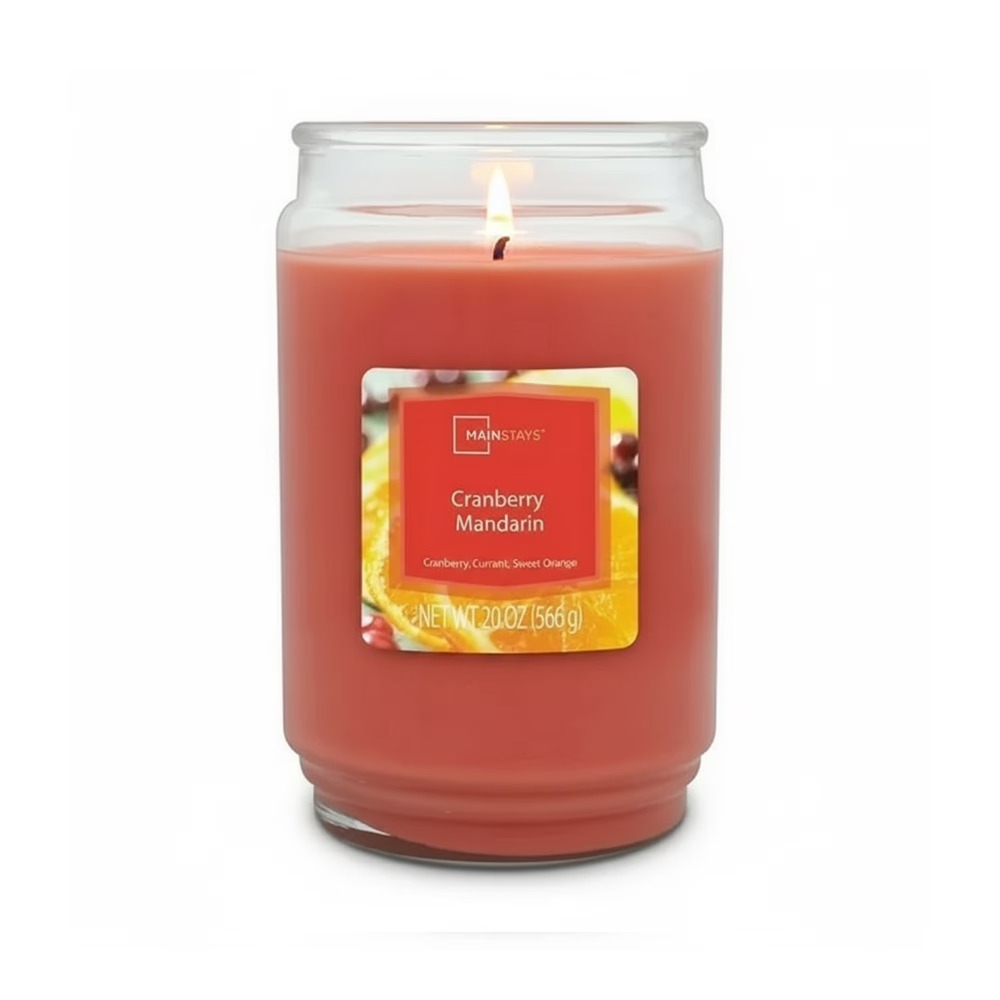 Home Fragrance Large - Large 20oz Cranberry Mandarin Scented Candle