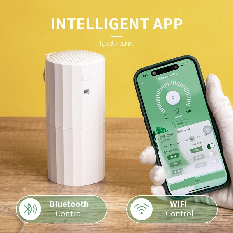 Home Fragrance Device - Namste 250m³ Smart Essential Oil Diffuser