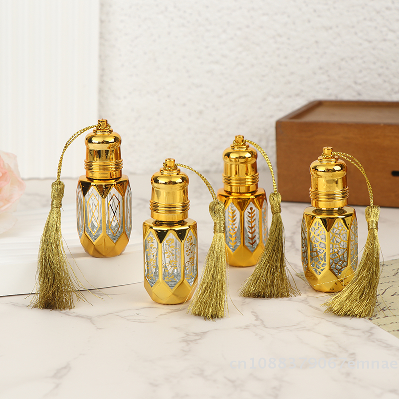 Perfume Atomizer Travel - [ZYAS]6ML Mini Steel Ball Roll-on Bottle