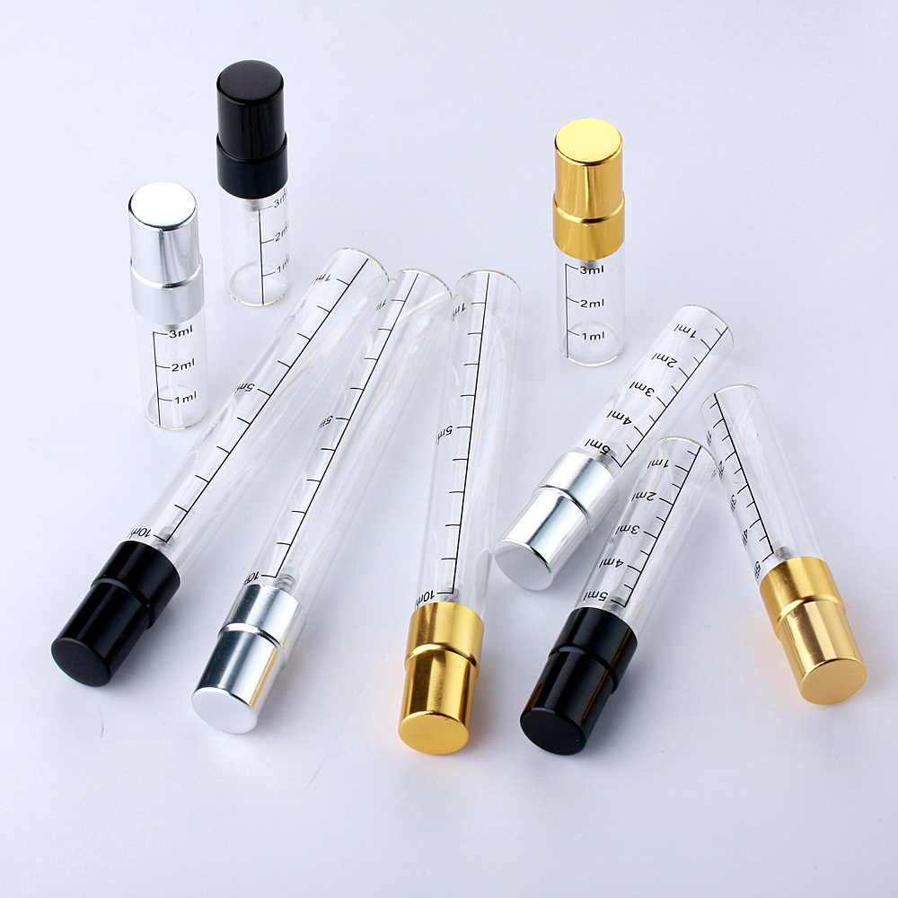Perfume Atomizer Travel - 50/100pcs 10ml Fine Mist Spray Bottle