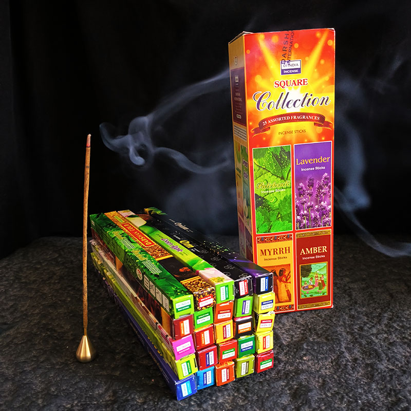Home Fragrance Set - 4/10/25 Small Boxes Natural India Incense