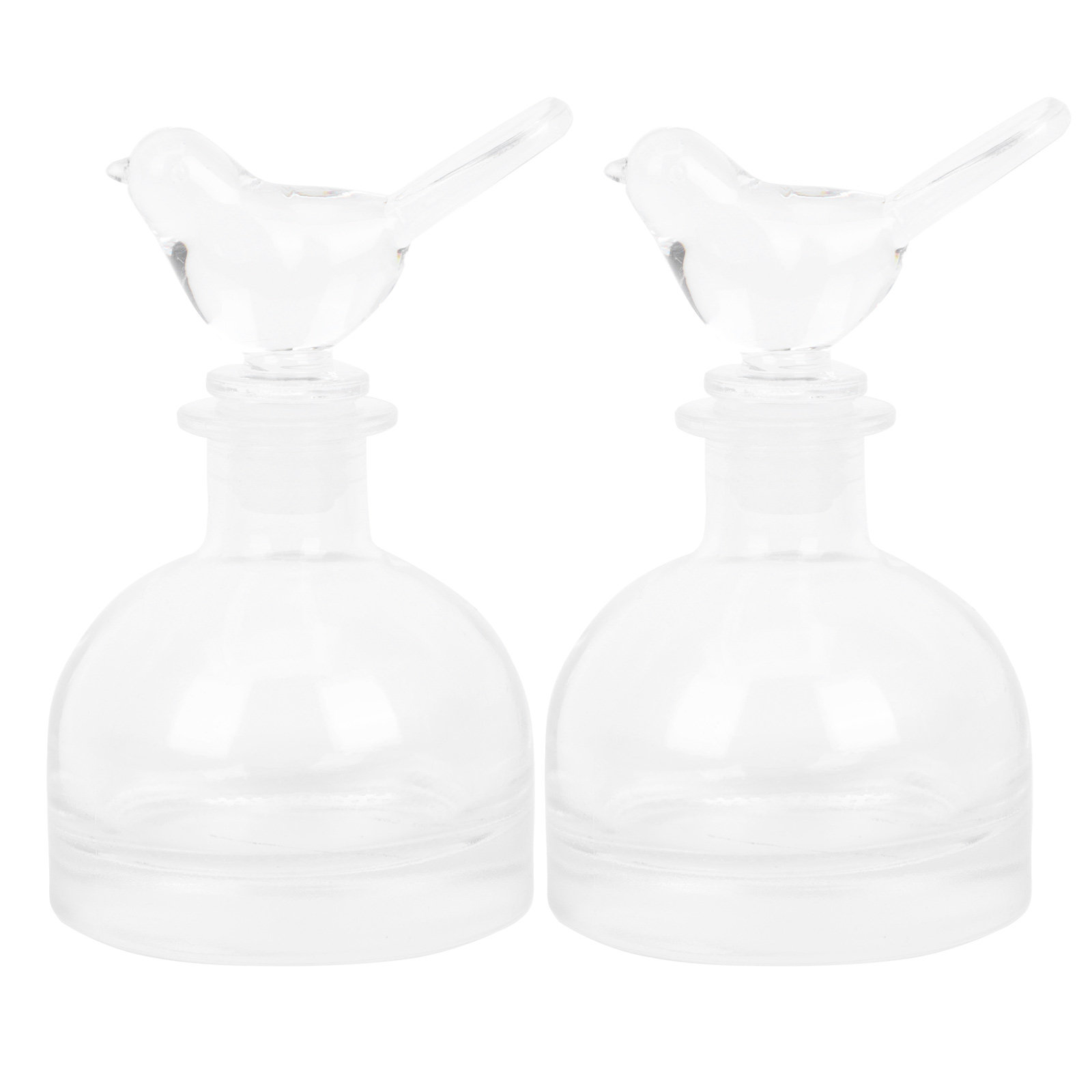 2Pcs Glass Perfume Bottles Cle - Home Fragrance Aromatherapy 评论和价格