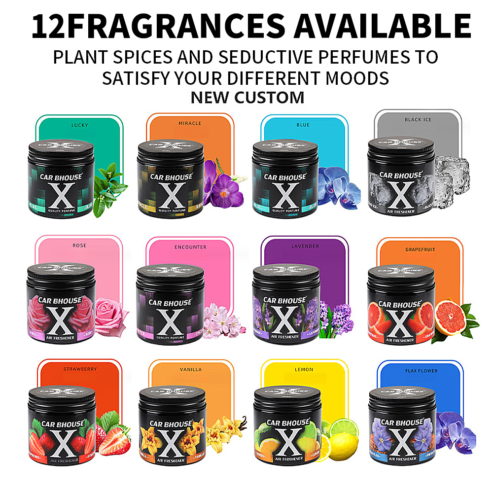 Car Air Freshener Solid Cologn - Home Fragrance Gel 评论和价格