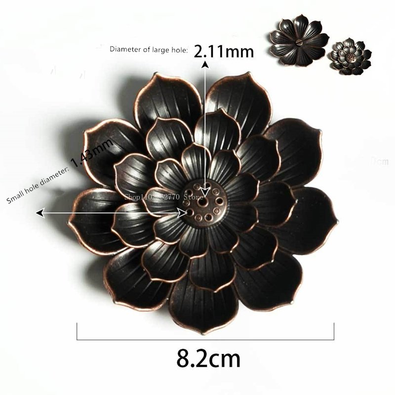 Alloy Line Incense Burner Lotu - Home Fragrance Incense 评论和价格