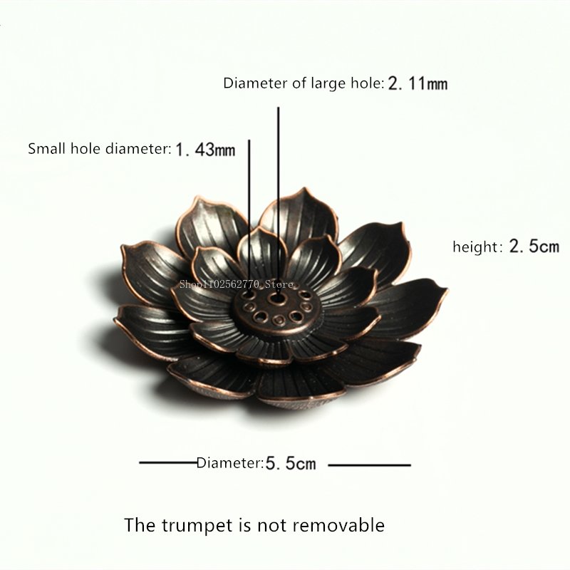 Alloy Line Incense Burner Lotu - Home Fragrance Incense 评论和价格