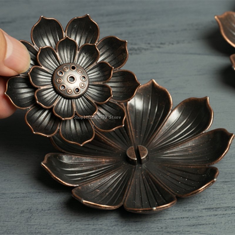 Alloy Line Incense Burner Lotu - Home Fragrance Incense 评论和价格