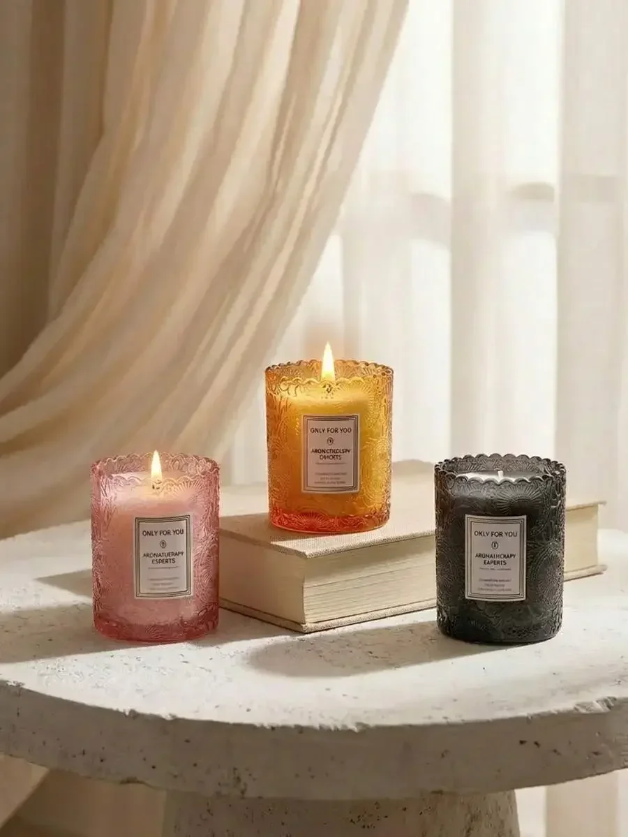 Natural Soy Wax Scented Candle - Home Fragrance Edg 评论和价格