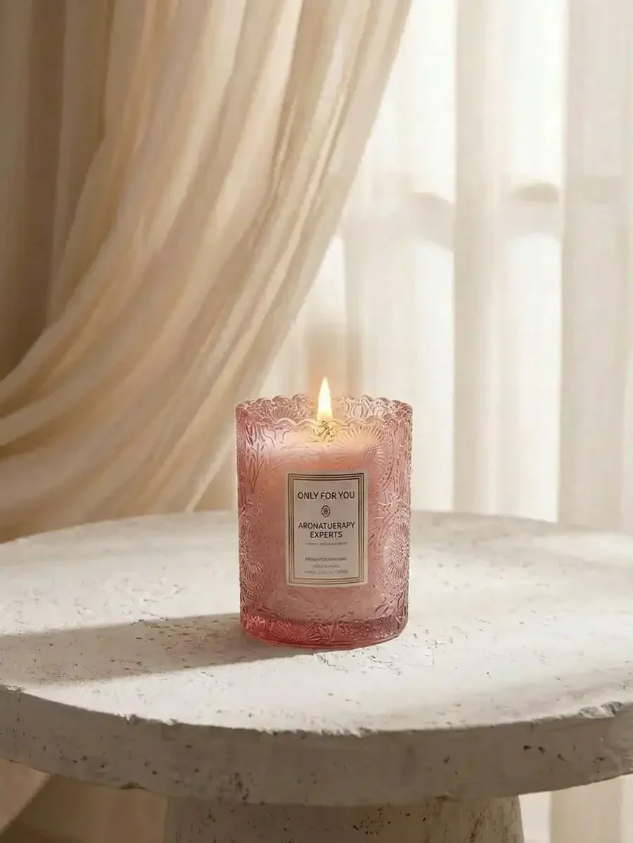 Natural Soy Wax Scented Candle - Home Fragrance Edg 评论和价格