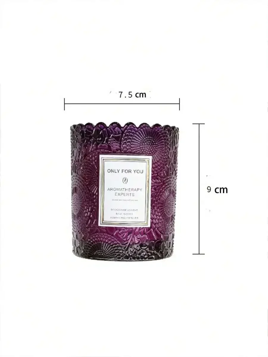 Natural Soy Wax Scented Candle - Home Fragrance Edg 评论和价格