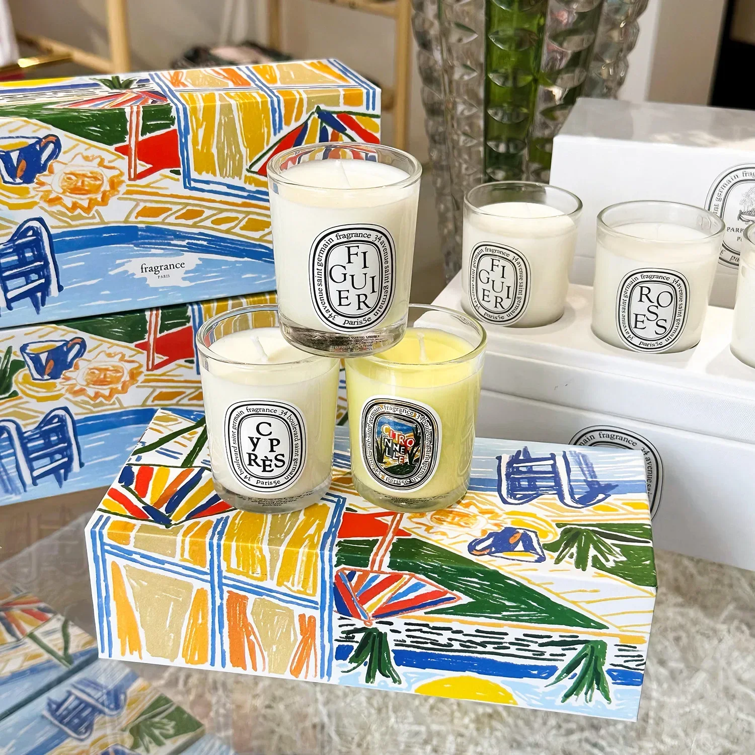 Romantic Limited Diptyques Can - Home Fragrance Gel 评论和价格