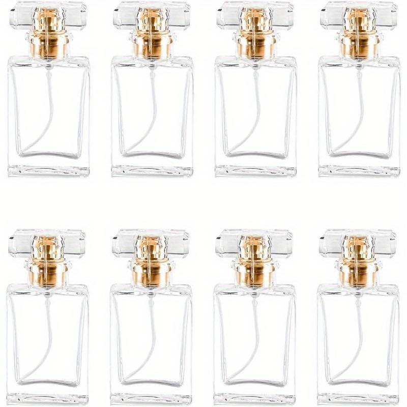 8pcs 30ml Glass Perfume Bottle - Perfume Atomizer Travel 评论和价格