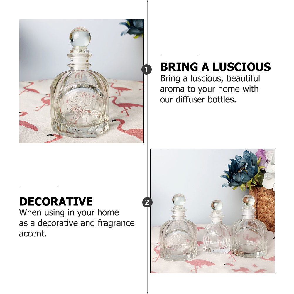 5Sets Fragrance Bottles Transp - Home Fragrance Aromatherapy 评论和价格