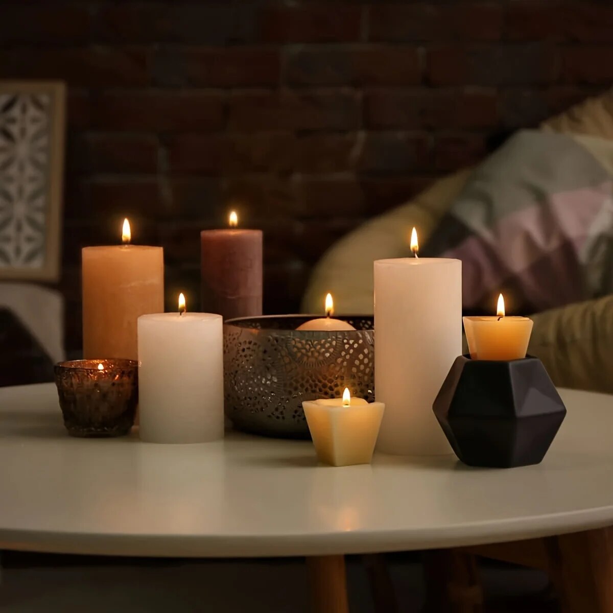 50Pcs/set Smokeless Candle Wic - Soy Wax Flake 评论和价格