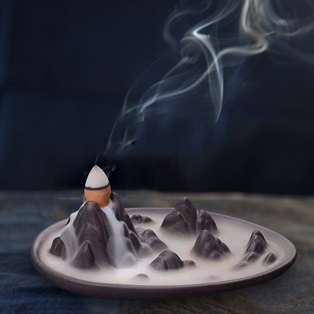 Backflow Incense Burner Censer - Home Fragrance Incense 评论和价格
