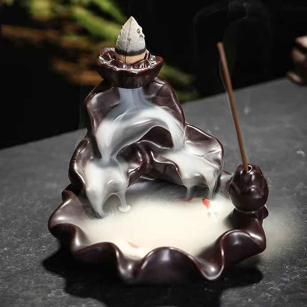 Backflow Incense Burner Censer - Home Fragrance Incense 评论和价格