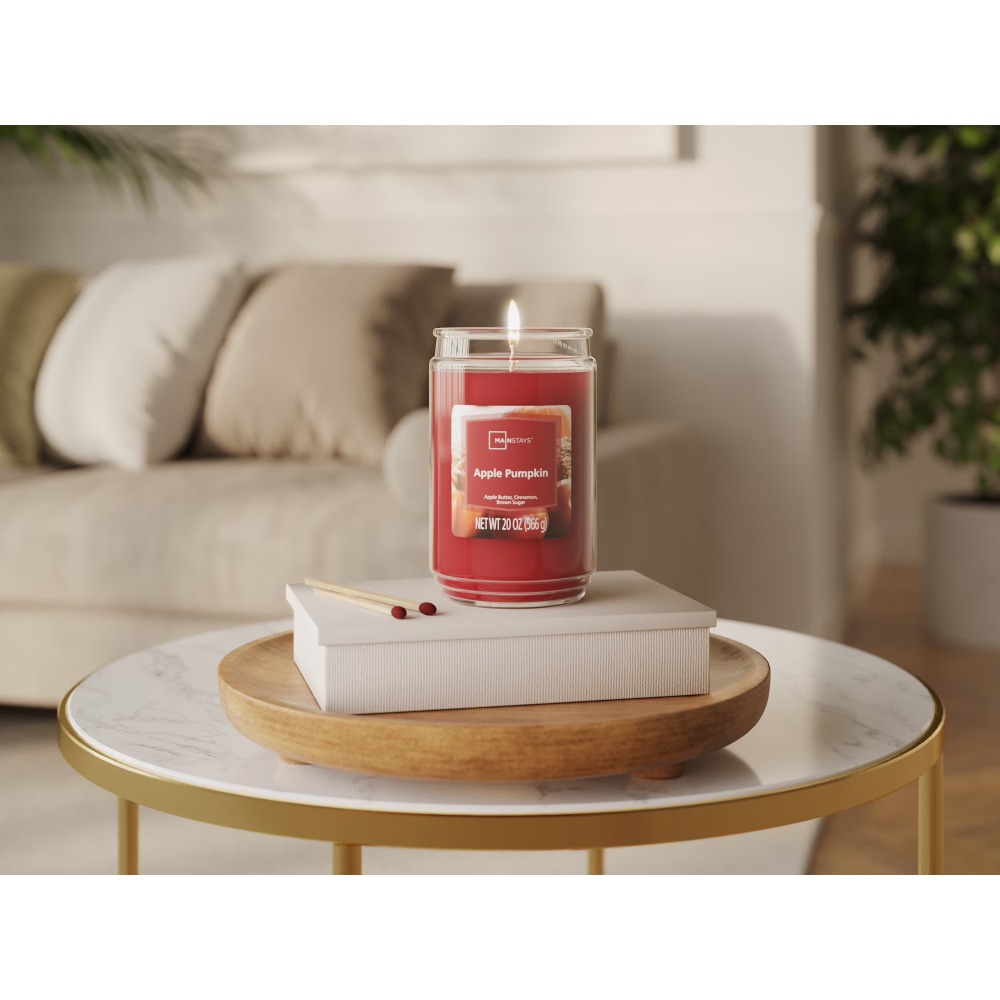 Single Wick Scented Glass Jar  - Home Fragrance Large 评论和价格