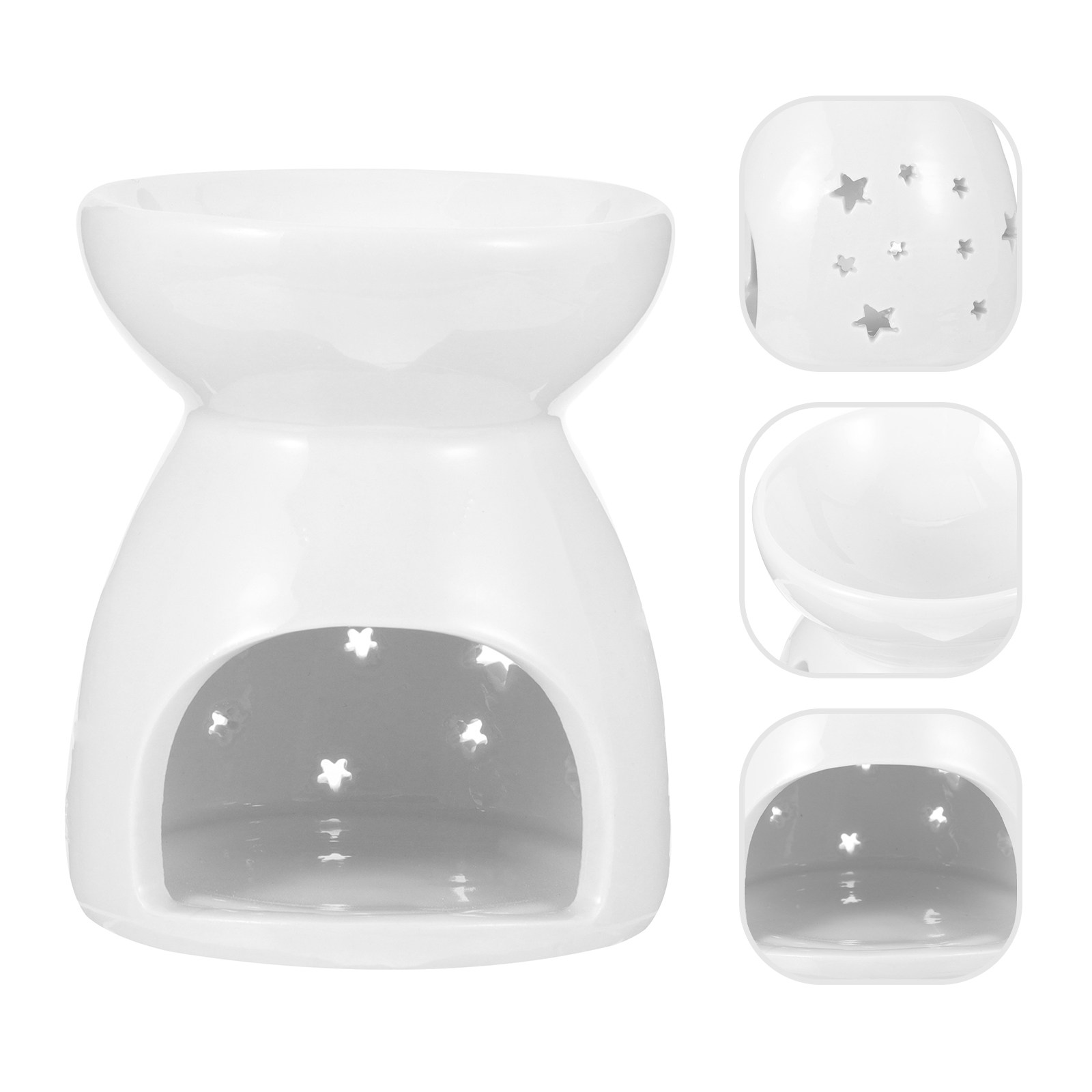 Ceramic Tealight Essential Oil - Home Fragrance Oil Burner 评论和价格