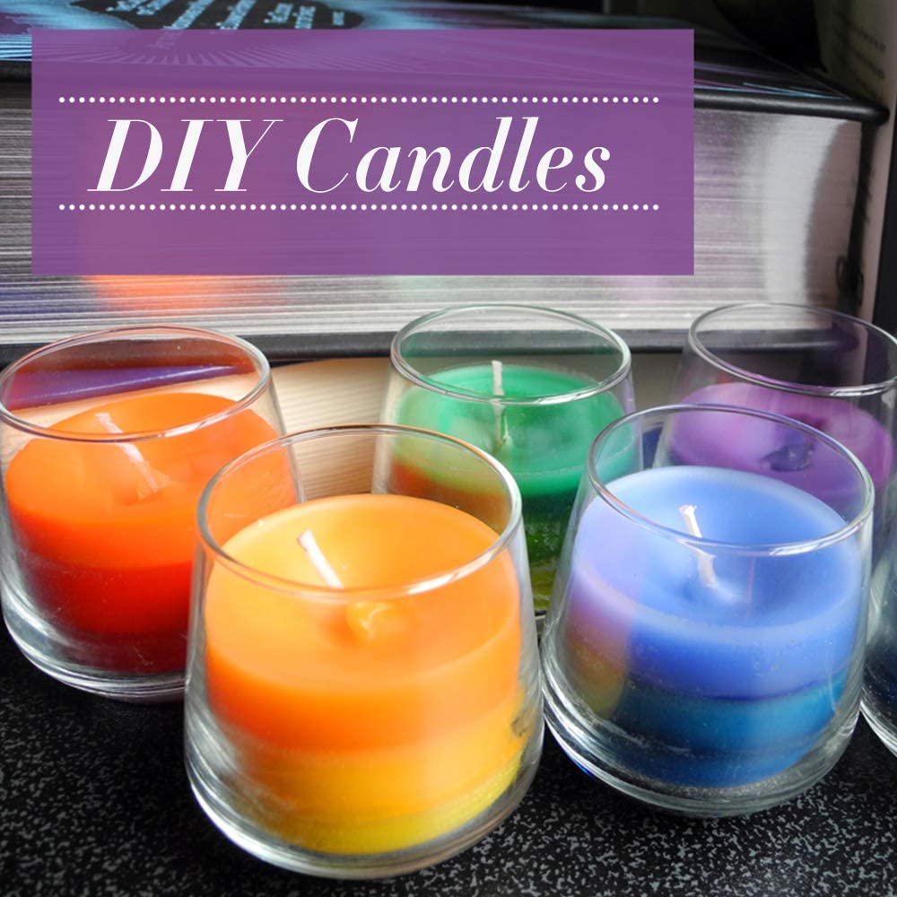 34colors/set Candle Dye Chips  - Soy Wax Flake 评论和价格