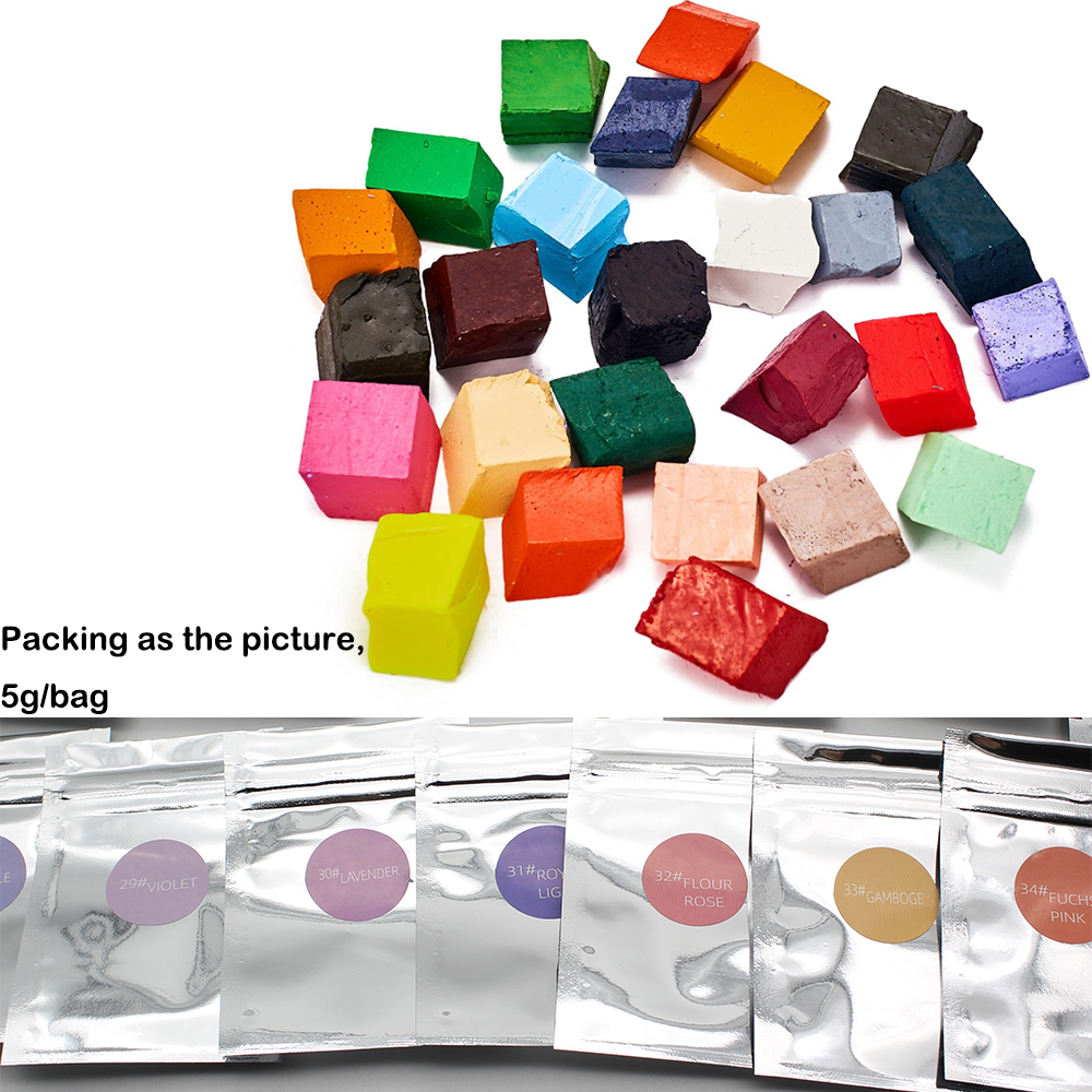 34colors/set Candle Dye Chips  - Soy Wax Flake 评论和价格
