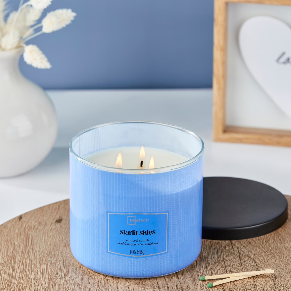 3 Wick Textured Wrapped Scente - Home Fragrance Aromatherapy 评论和价格