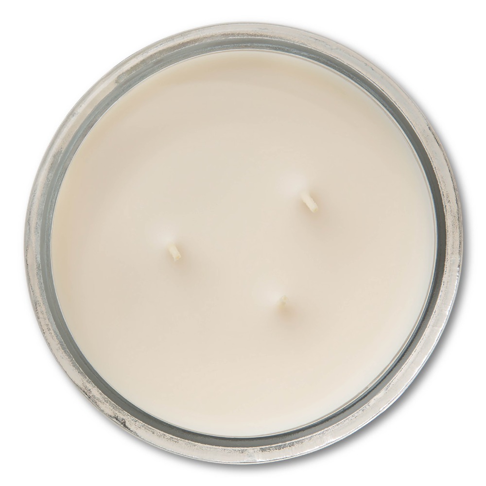 Vanilla Scented Glass Jar Cand - Home Fragrance Aromatherapy 评论和价格
