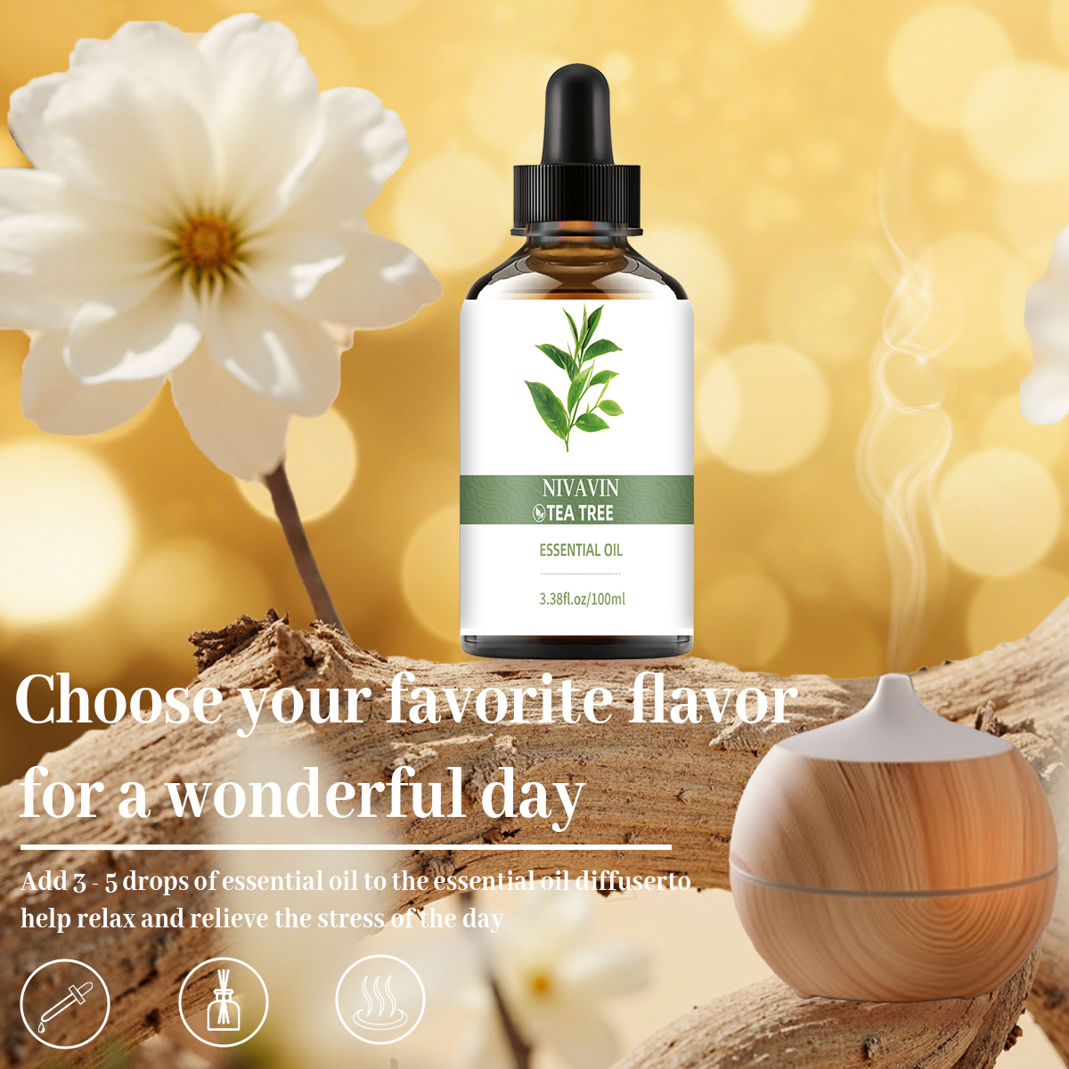 NIVAVIN 30ml/60ml/100ml Tea Tr - Home Fragrance Co 评论和价格