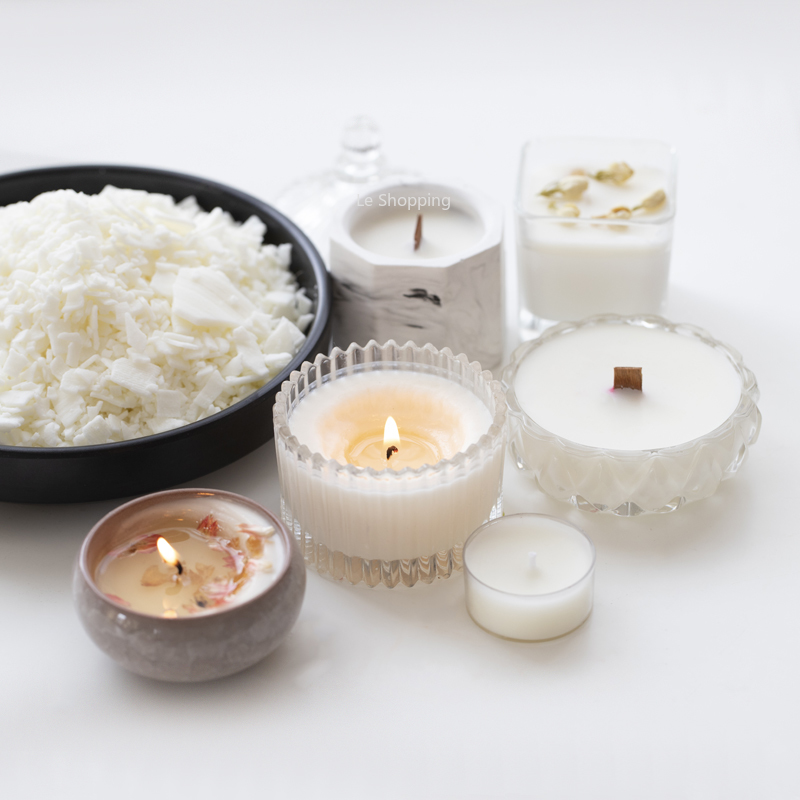 Pure Natural Soy Wax DIY Handm - Soy Wax Flake 评论和价格