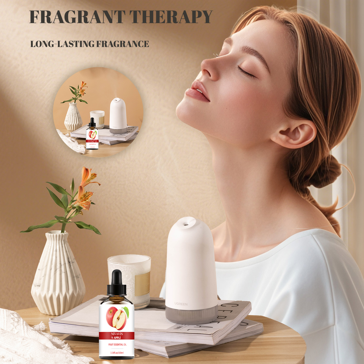 NIVAVIN 30ml/60ml/100ml apple  - Home Fragrance Co 评论和价格
