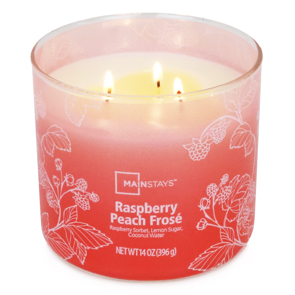 3 Wick Ombre Wrap Scented Cand - Home Fragrance Large 评论和价格