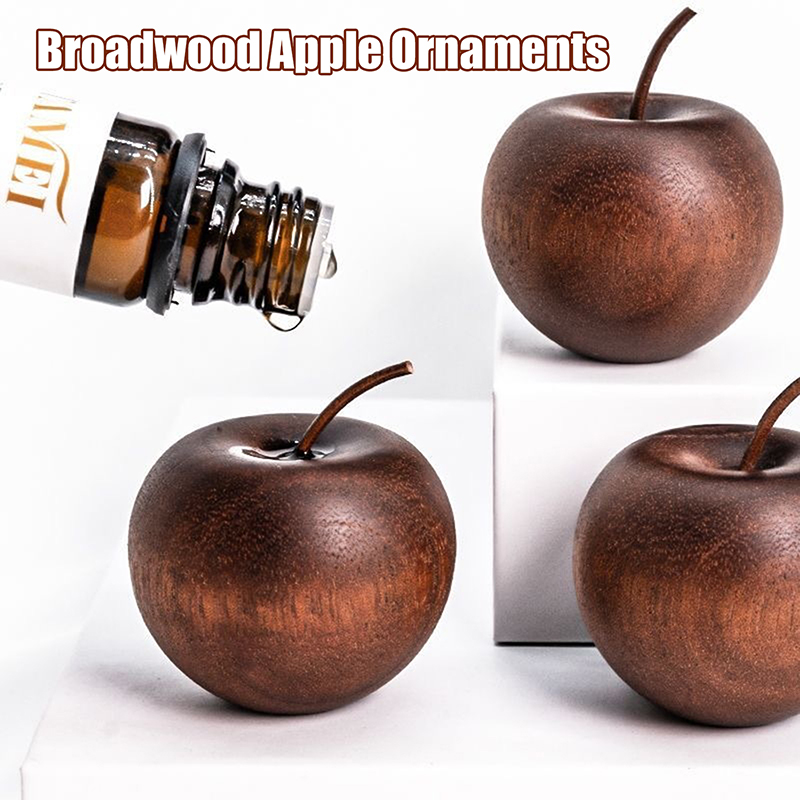 1/3 Set Of Wooden Apple Shaped - Home Fragrance Set 评论和价格