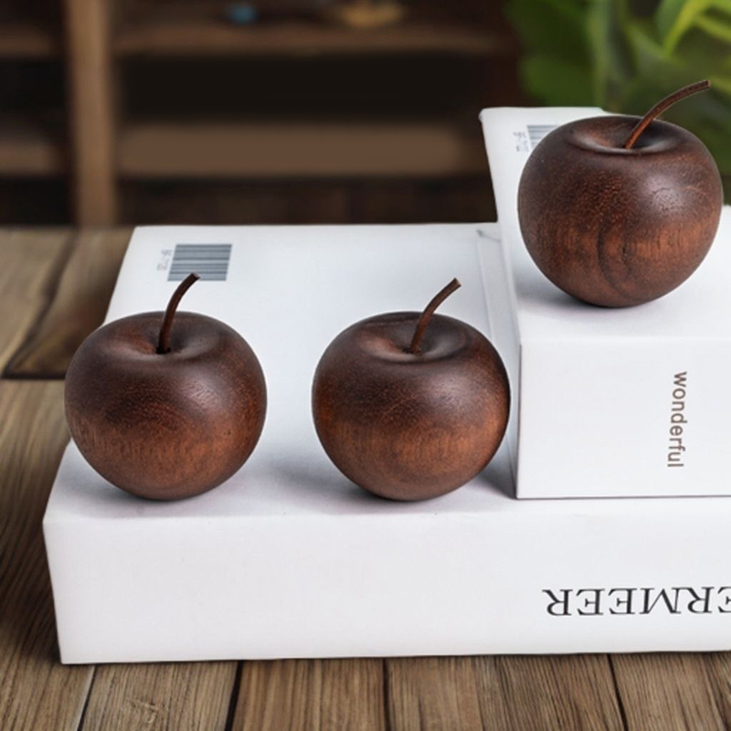 1/3 Set Of Wooden Apple Shaped - Home Fragrance Set 评论和价格