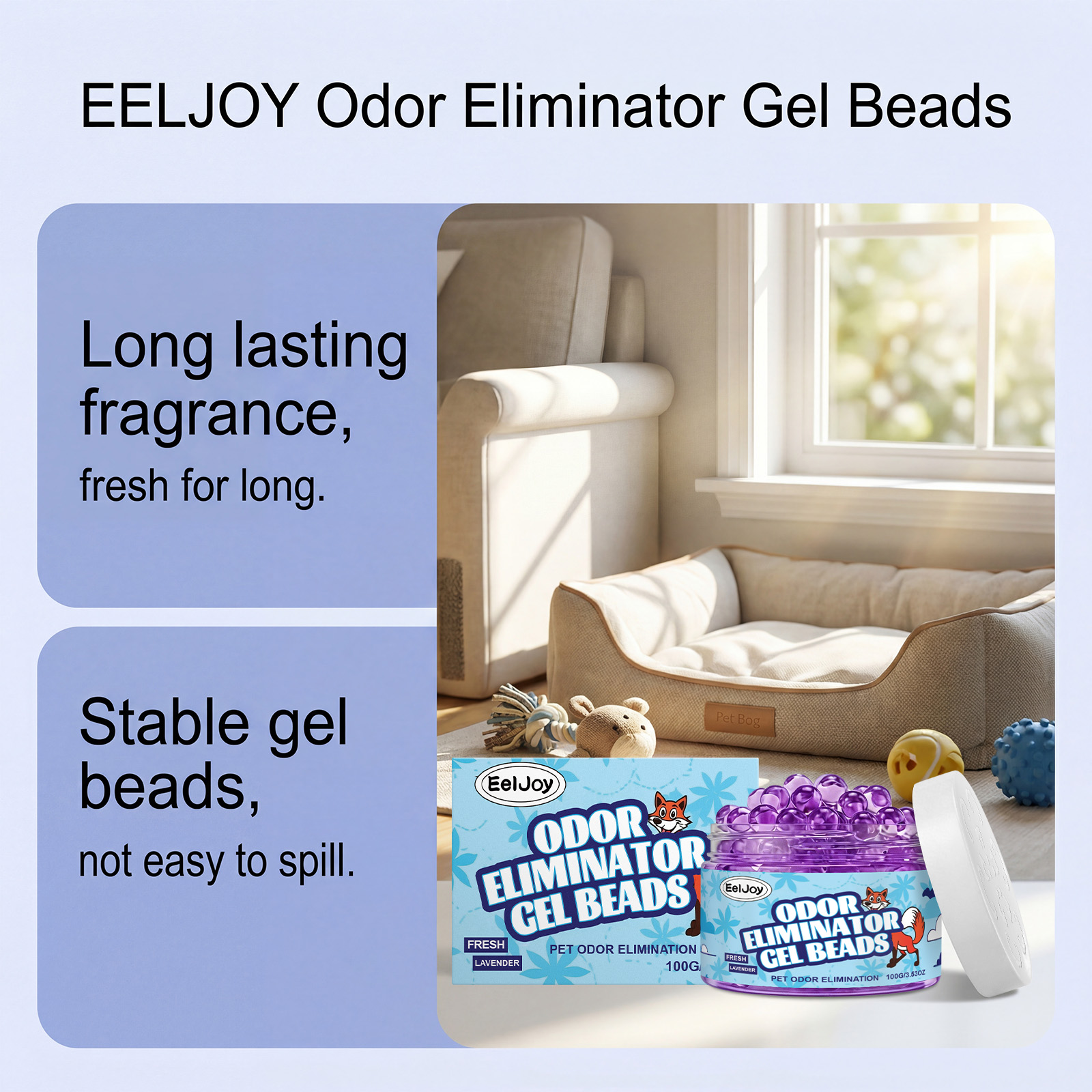 Pet Odor Eliminator Gel Beads  - Home Fragrance Gel 评论和价格
