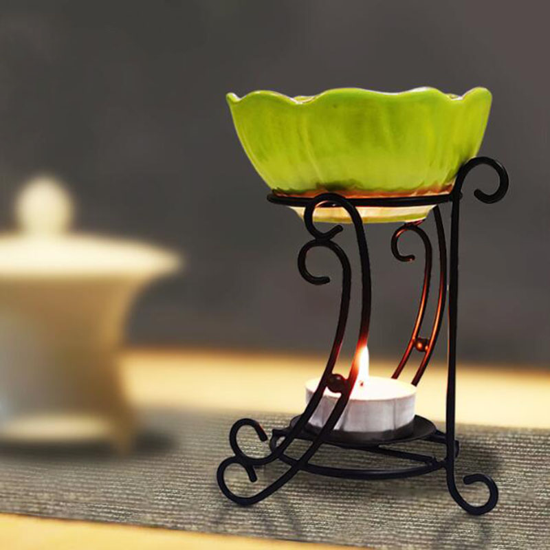 Ceramic Narcissus Aroma Burner - Home Fragrance Oil Burner 评论和价格
