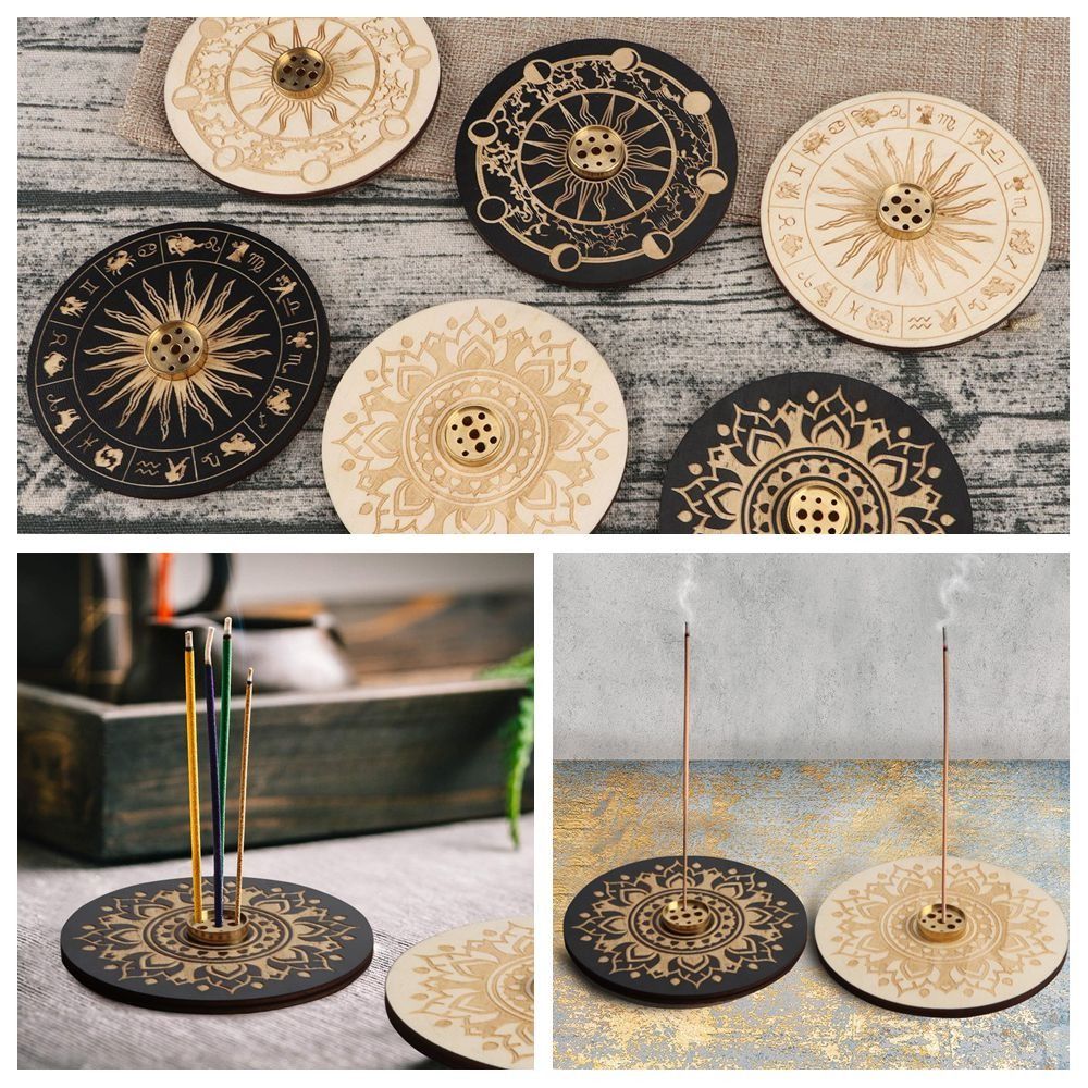 New Wood Incenses Holder 10cm  - Home Fragrance Incense 评论和价格