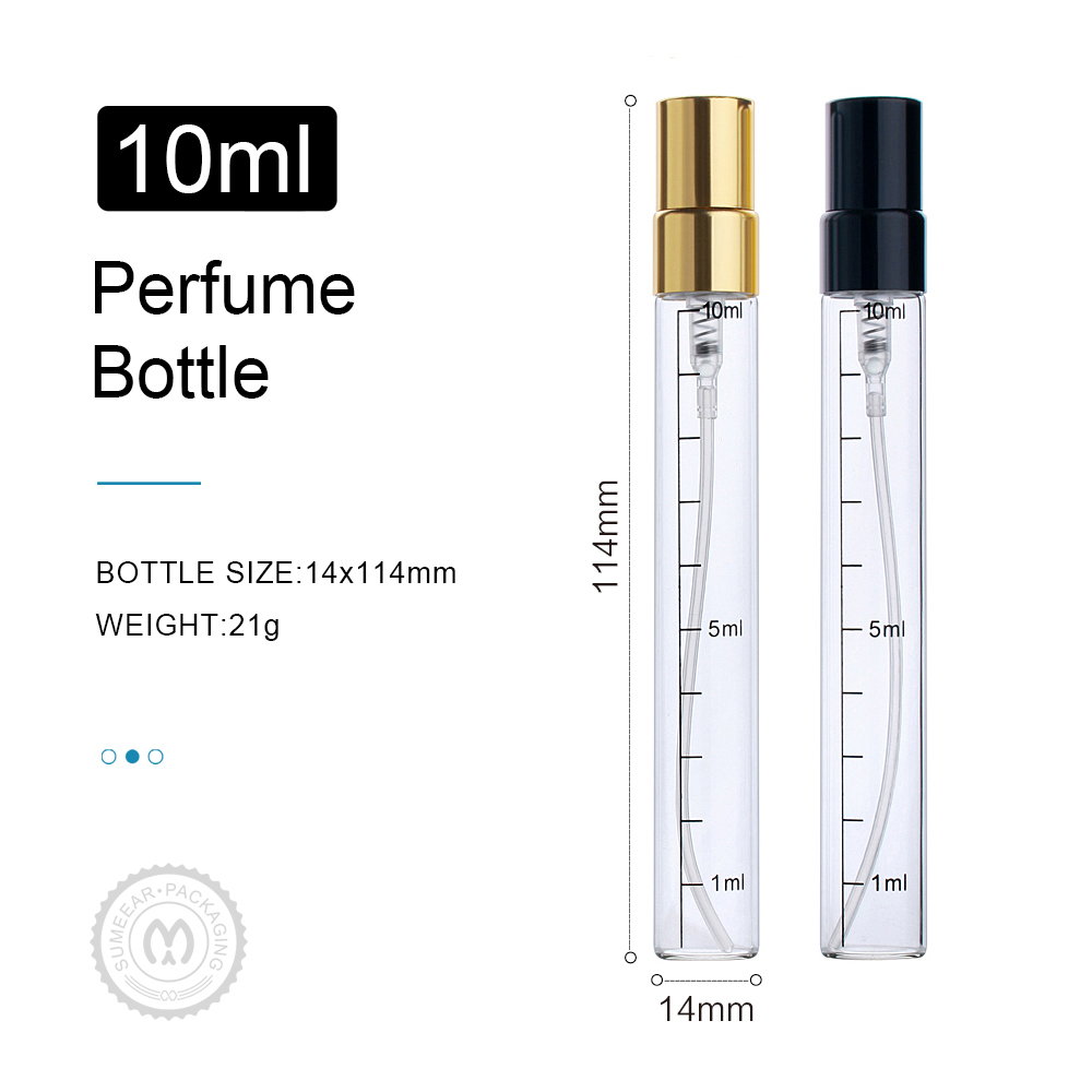50/100pcs 10ml Fine Mist Spray - Perfume Atomizer Travel 评论和价格