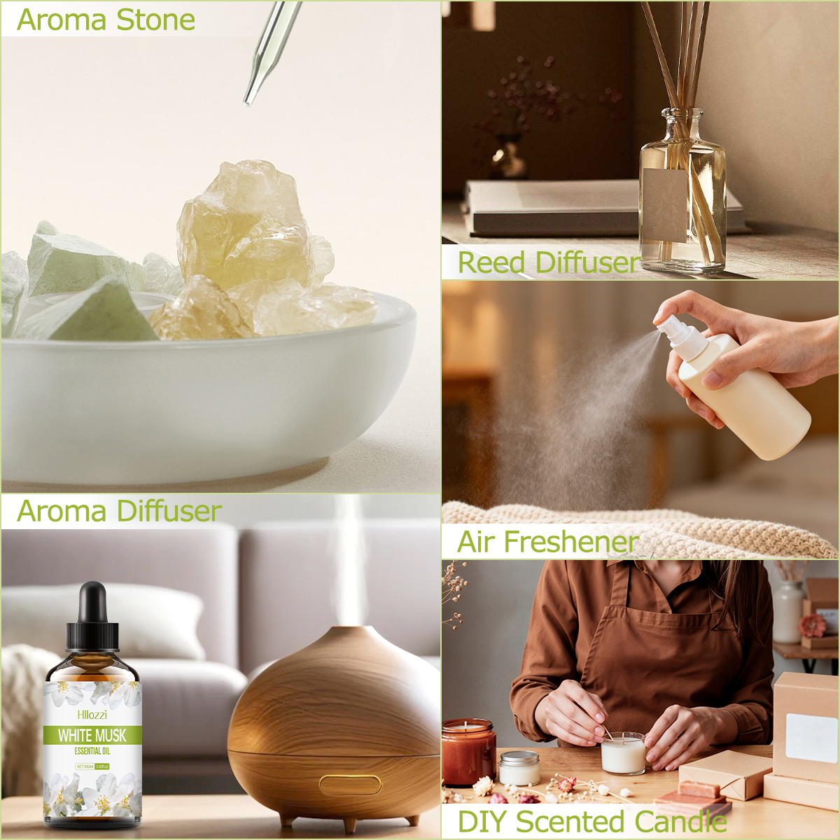 White Musk Essential Oil Very  - Home Fragrance Co 评论和价格