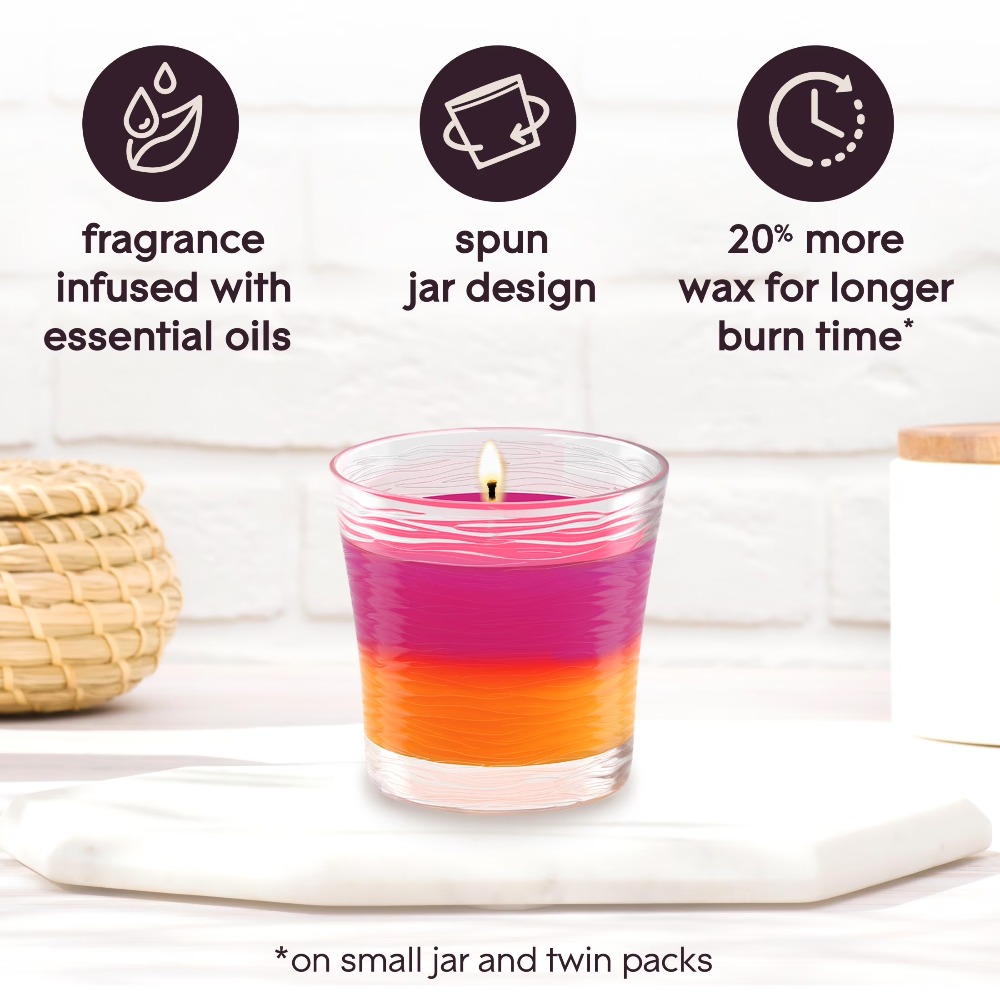 2 in 1 Single Wick Scented Can - Home Fragrance Set 评论和价格
