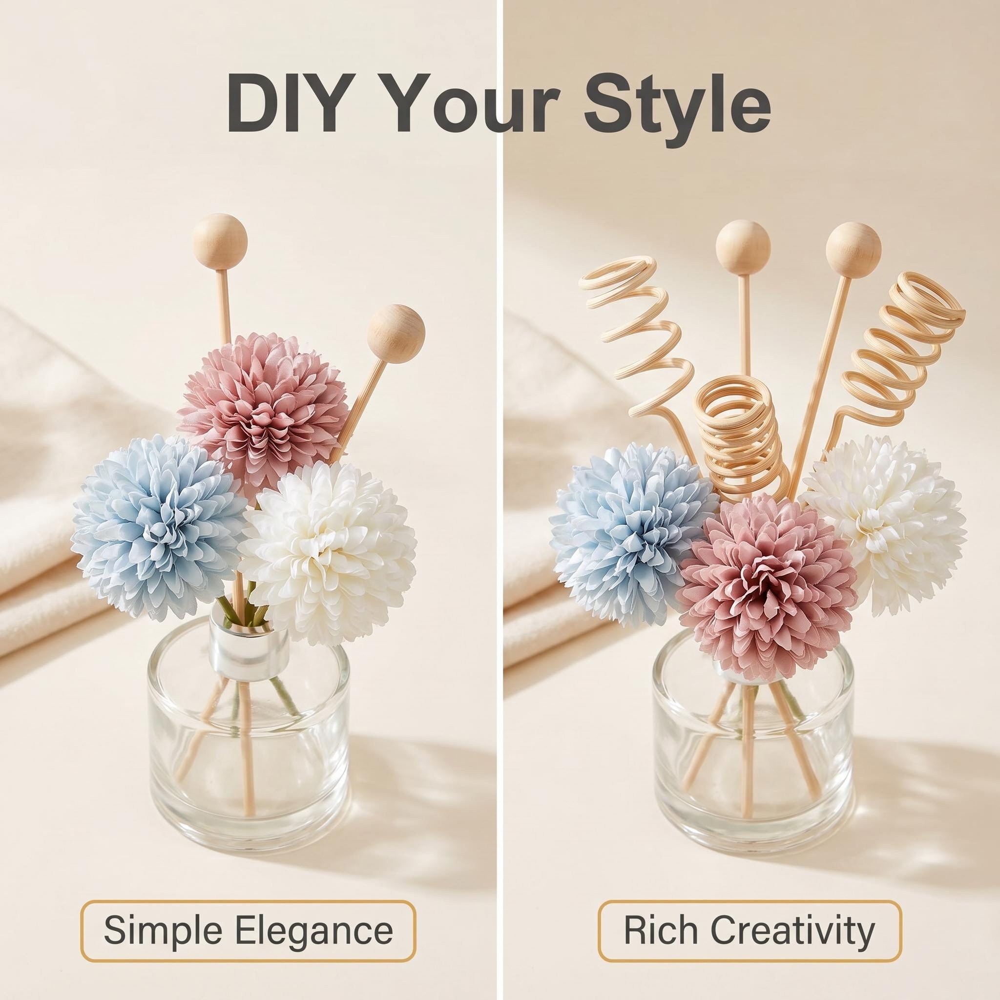 diy diffuser sticks set, artif - Home Fragrance Set 评论和价格