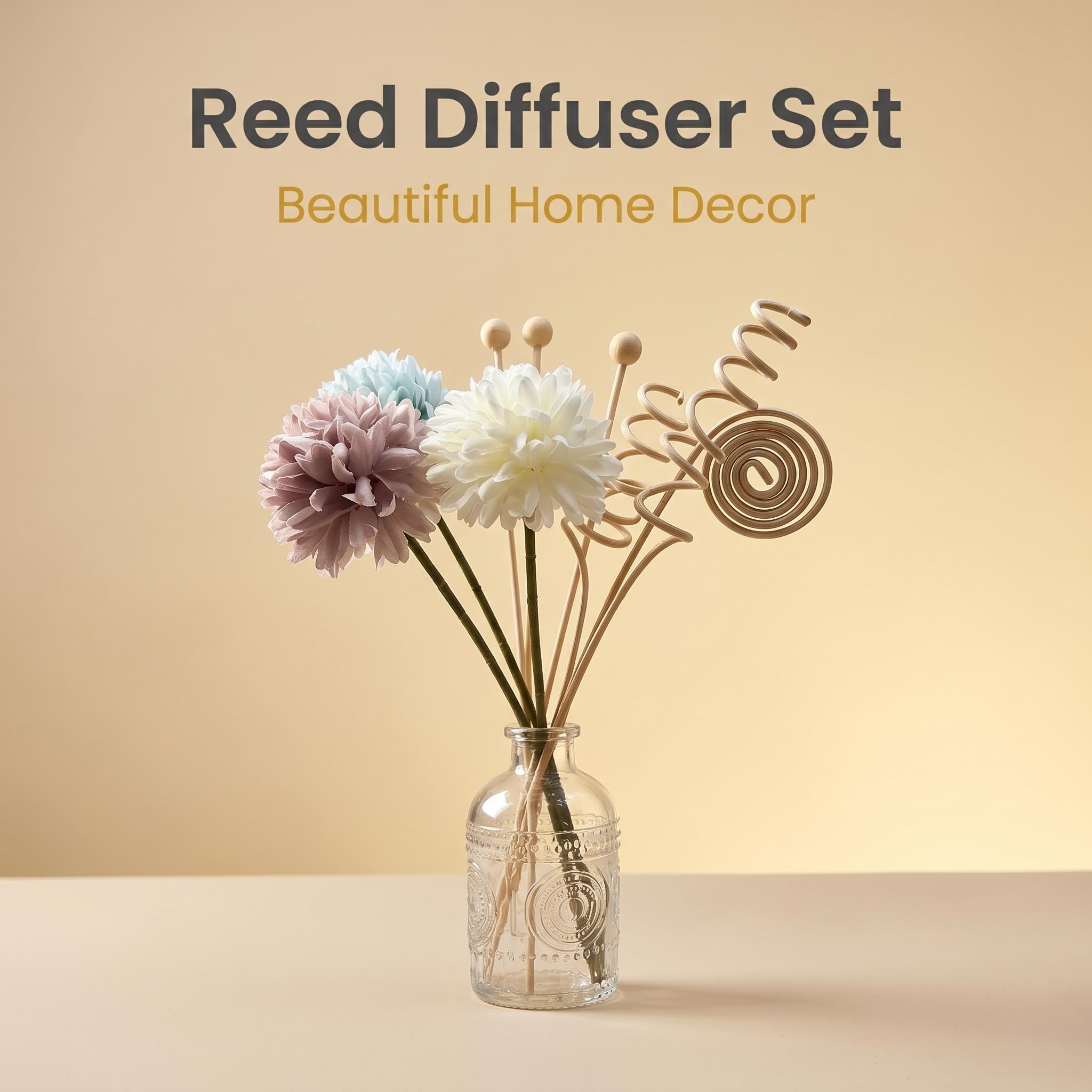 diy diffuser sticks set, artif - Home Fragrance Set 评论和价格