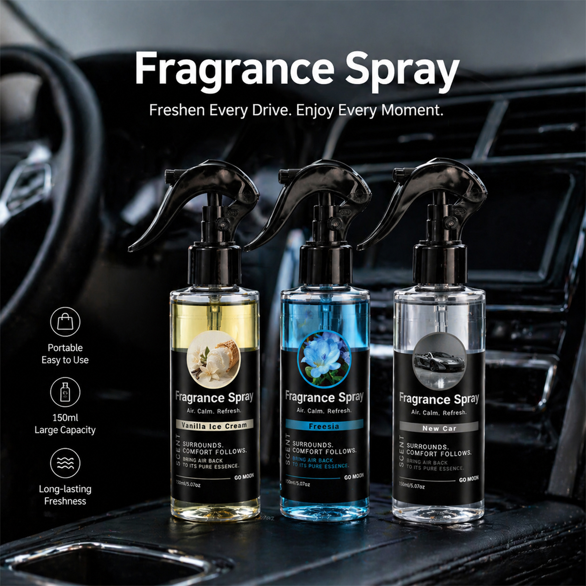 flower fruit scent car fragran - Home Fragrance Large 评论和价格