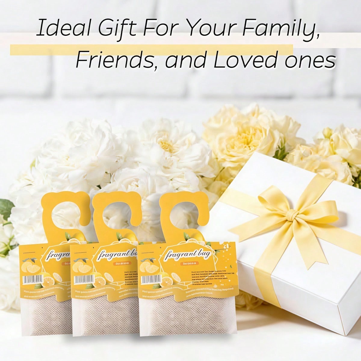 Hanging Lemon Scented Sachets, - Home Fragrance Aromatherapy 评论和价格