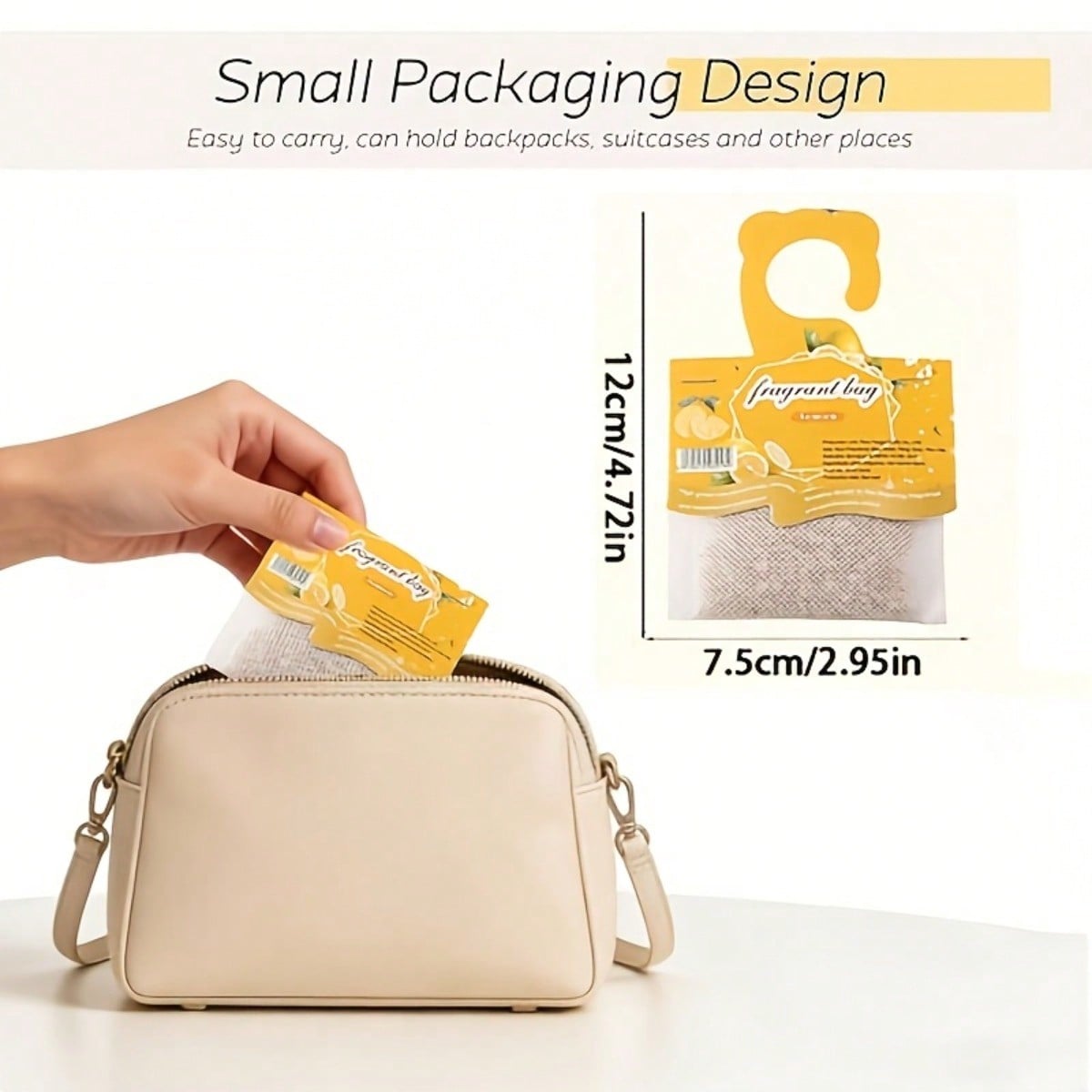 Hanging Lemon Scented Sachets, - Home Fragrance Aromatherapy 评论和价格