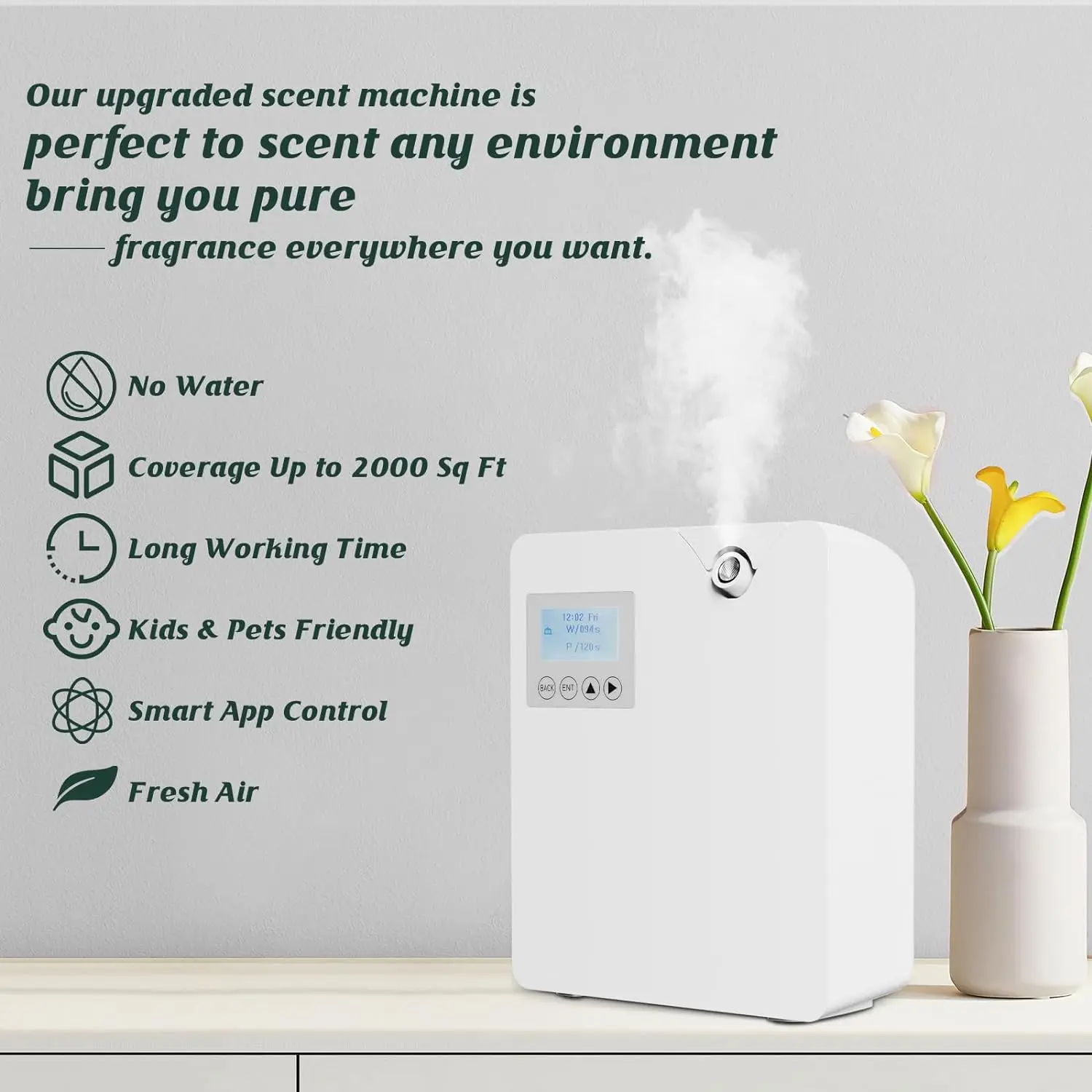 Waterless Fragrance Diffuser 3 - Home Fragrance Device 评论和价格