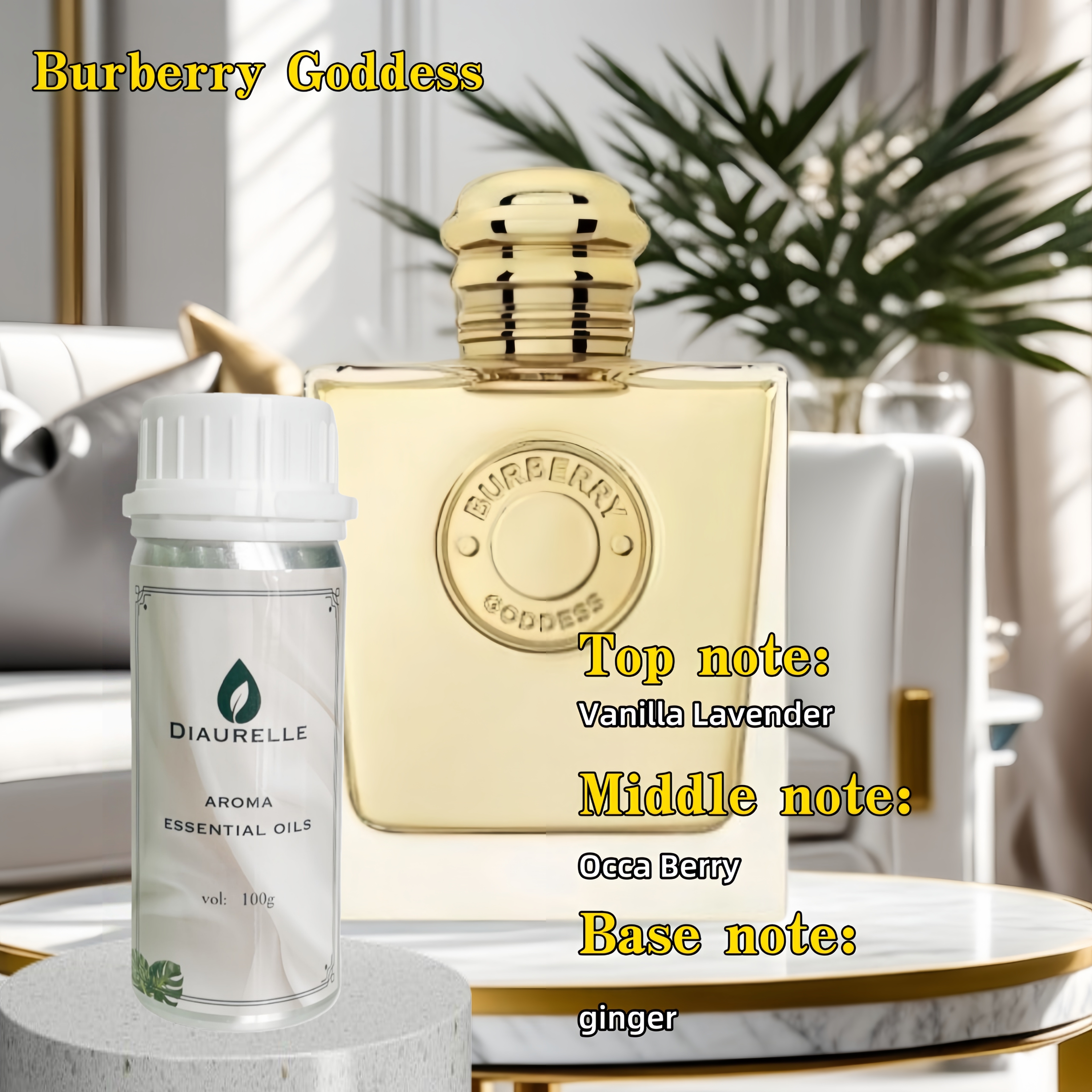 perfume spray Goddess 100ML Ho - Home Fragrance Room Spray 评论和价格