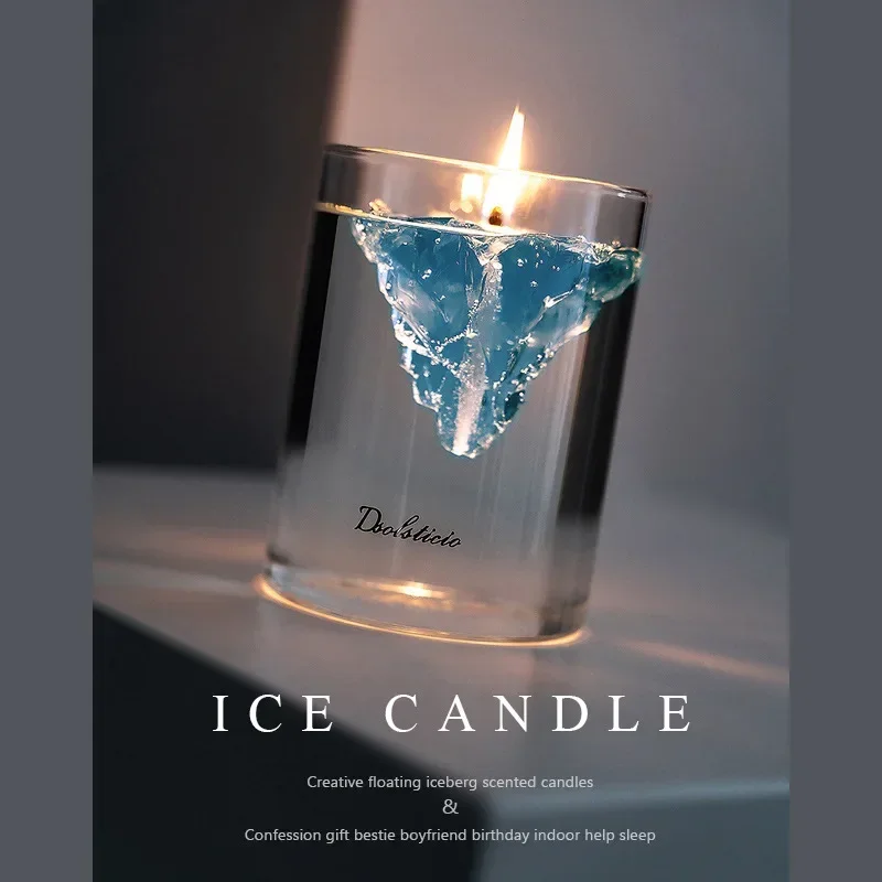 Floating Iceberg Candles, Hand - Home Fragrance Gel 评论和价格