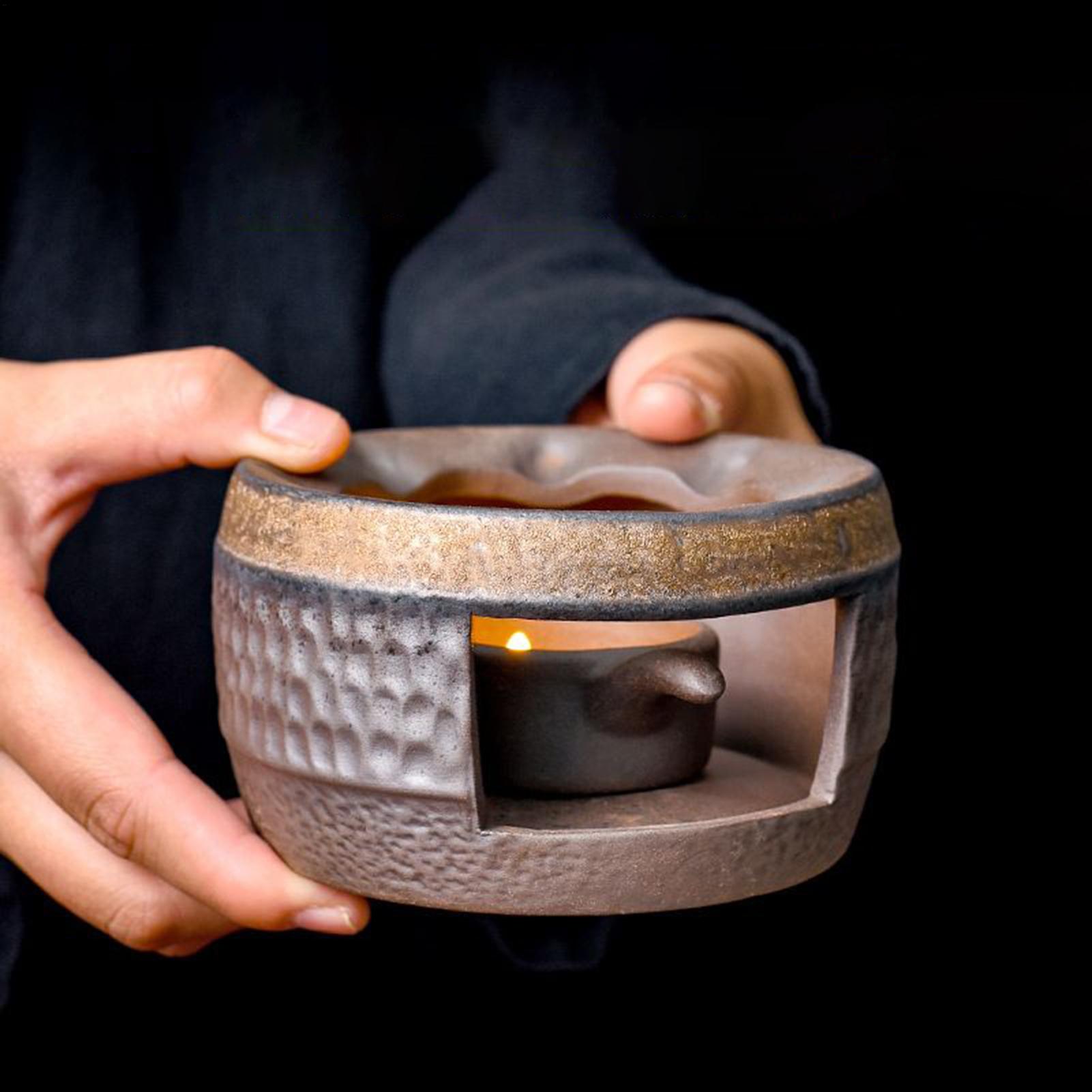 Aromatherapy Stove Ceramic Saf - Home Fragrance Oil Burner 评论和价格