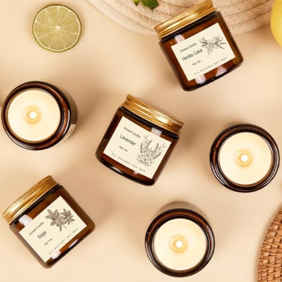Scented Candles Gift Set for H - Home Fragrance Set 评论和价格
