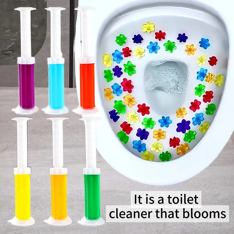 1/20pcs Flower Toilet Cleaner  - Home Fragrance Gel 评论和价格
