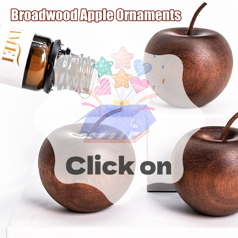 1PCS Of Wooden Apple Shaped Es - Home Fragrance Essential Oils 评论和价格