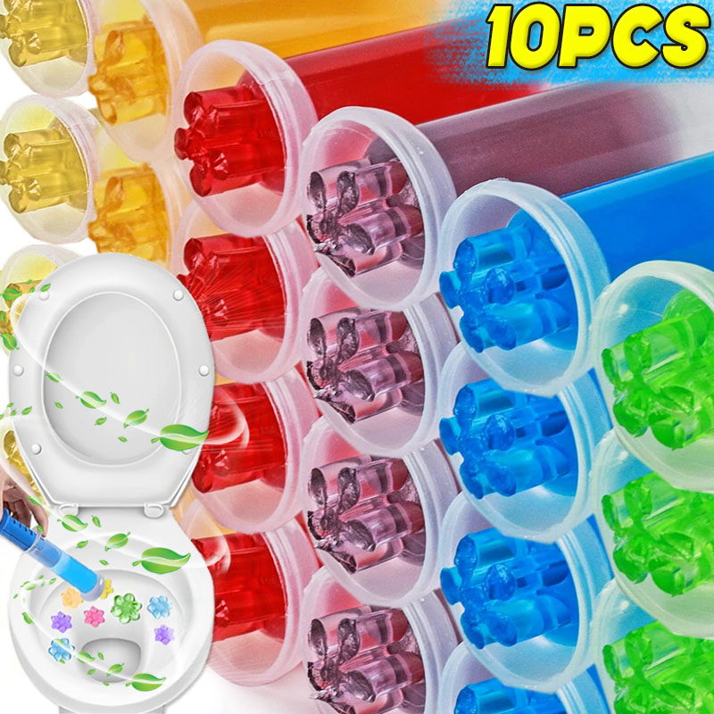 1/10x Flower Toilet Cleaner Ge - Home Fragrance Gel 评论和价格